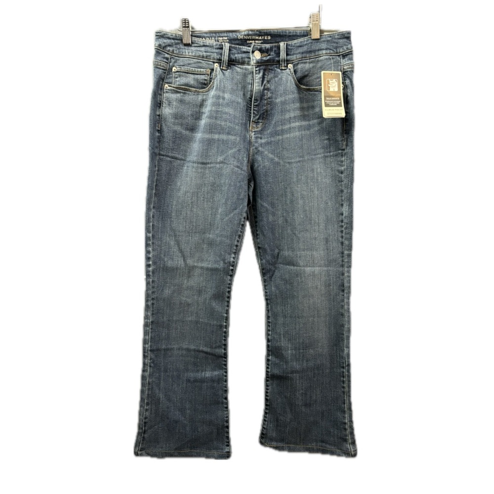 Denver Hayes NWT Hanna High Rise Tummy Control Boot Cut Jeans (hemmed) 32x25